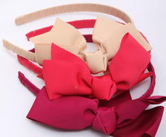 純手工制作韓版滌綸瑁帶蝴蝶結(jié)發(fā)蔻 一份獨特的時尚心意