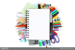 七彩辦公用品高清攝影圖片 為辦公設(shè)備及耗材注入活力