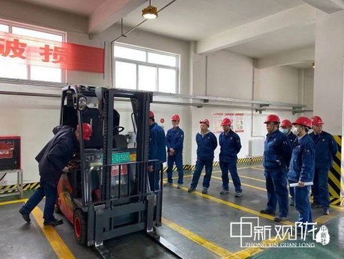 蘭州石化化工儲運廠開展叉車實操培訓